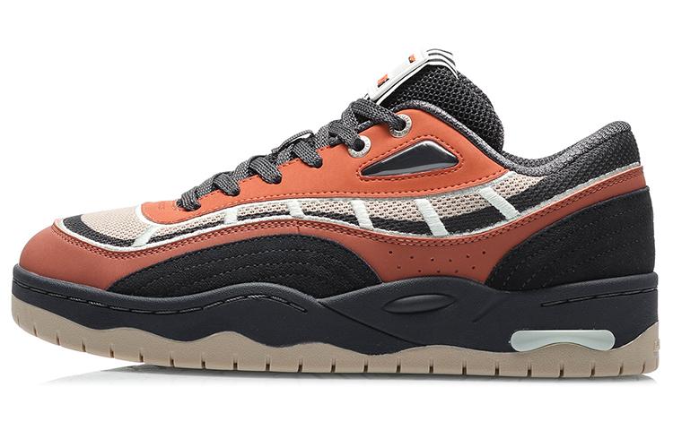Li Ning Star Speed The One Collection Synthetic Leather, Textile Breathable Low top Skateboard Shoes Men s AGCQ367-3 44