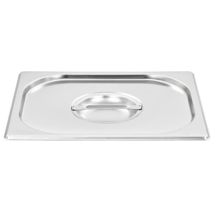 Tray Lids 2 Pcs GN 1/2 Stainless Steel