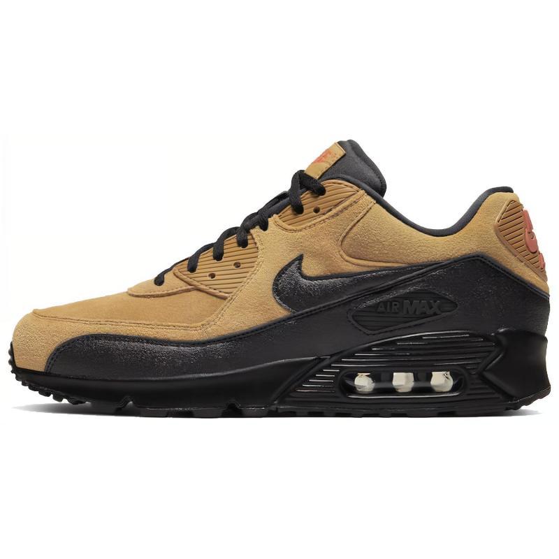 Nike Air Max 90 Wheat Black Sneakers Casual Shoes AJ1285-700