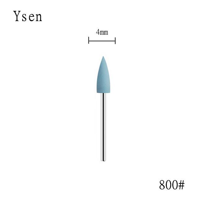 

1 шт. клыковая головка 7 цветов резина и карбид кремния полировщик ногтей электрическая маникюрная машинка дрель аксессуары инструменты насадка для ногтей