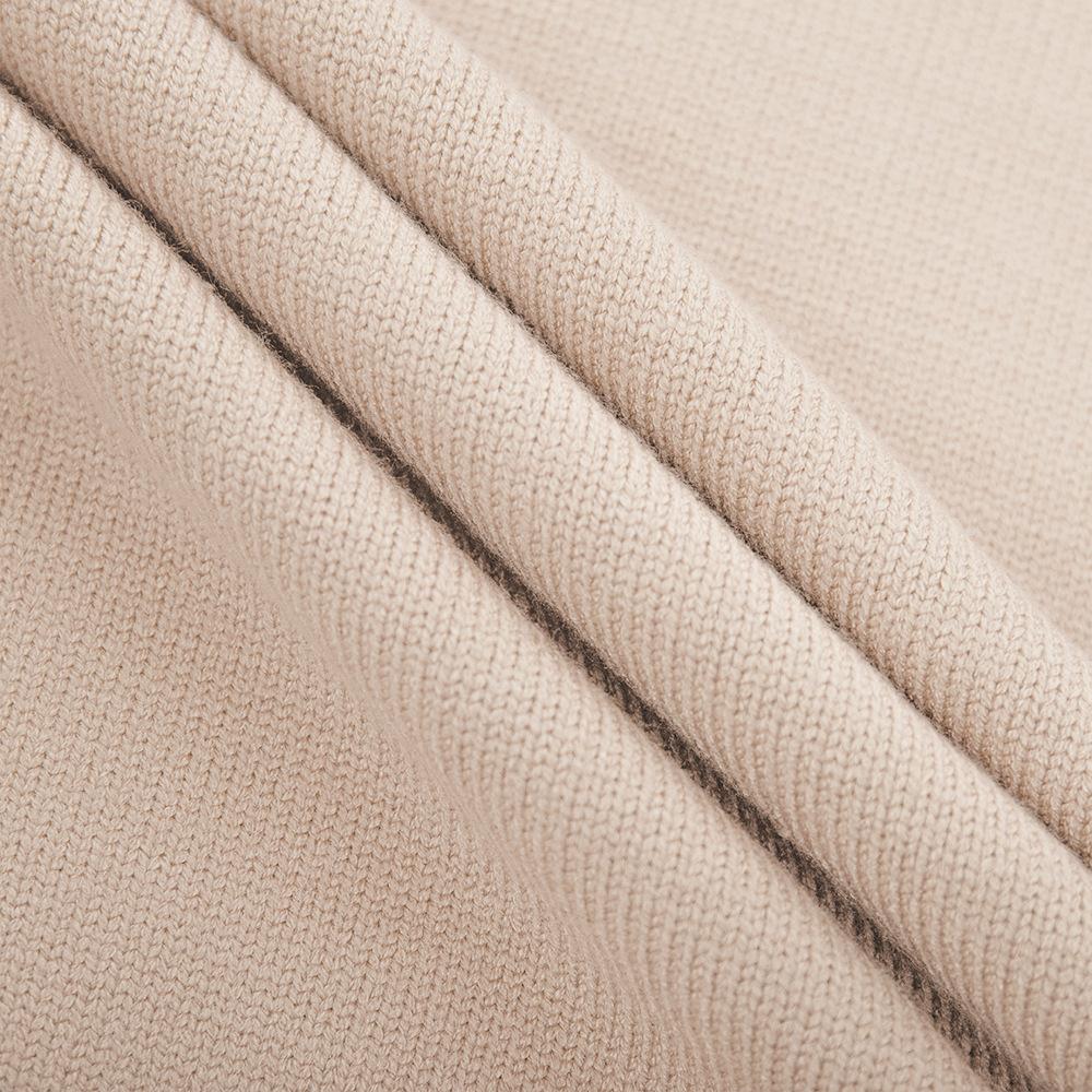 Women's New Autumn  Winter Patchwork Turtleneck Sweater Casual Oversized Thick Knit Pullover Sweatshirts for Women