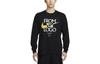 Nike T Shirts Men's Black Crew Neck Moderate FQ4921-010