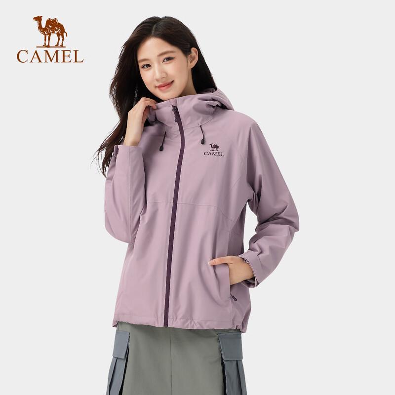 Camel Women's 3-in-1 Windproof Waterproof Hiking Jacket