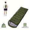 Camping Sleeping Bag Lightweight 4 Season Warm Envelope Backpacking Outdoor Cotton Winter Sleeping Bag