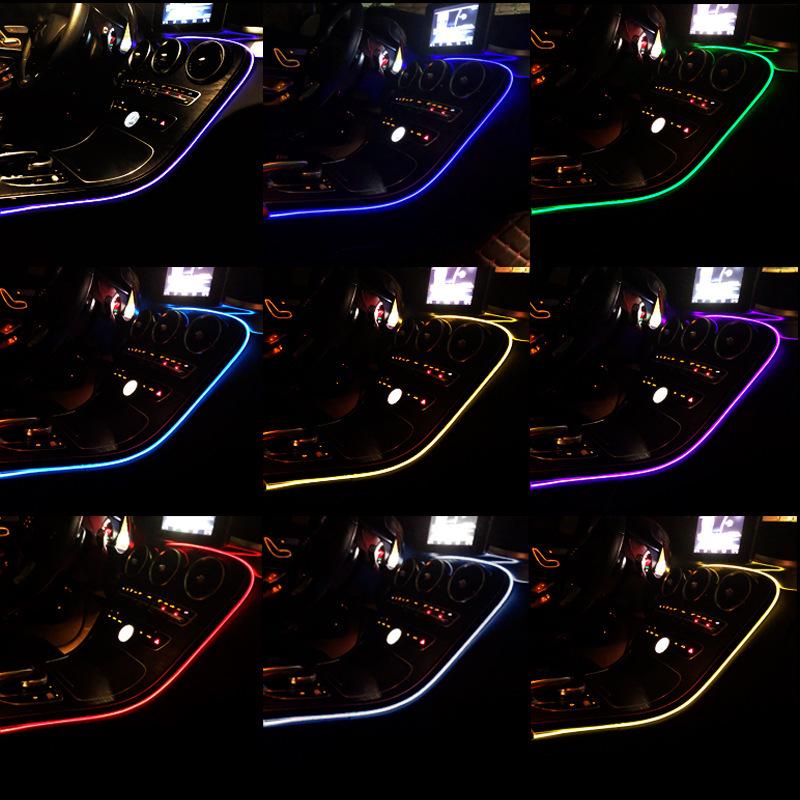 Mercedes-Benz C-Class GLC260 LED Interior Ambient Light Modification