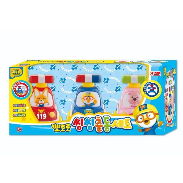 

Pororo New Singsing Deployment Fullback Car Set, желтый, популярные корейские игрушки