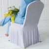Cover Cover Dining Chair Chair Wedding Seat Case Skirt Elastic Chair Cover Meeting Stretchable Chair Protector Cover