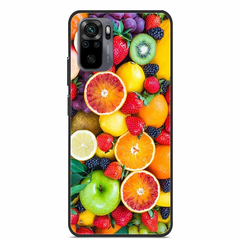 Dla Xiaomi Redmi Note 10S Case silikonowa tylna okładka etui na telefony dla Xiaomi Redmi Note10T 2021 miękki futerał uwaga 10S 10T 10 T S Coque