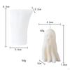3D Ghost Candle Model Making Epoxy Resin Casting Decorative Clay Crafts Home Decoration Party