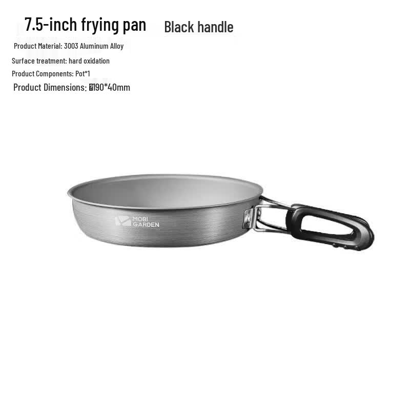 MOBIGARDEN Feast 7.5-inch Portable Frying Pan 7.5 inch