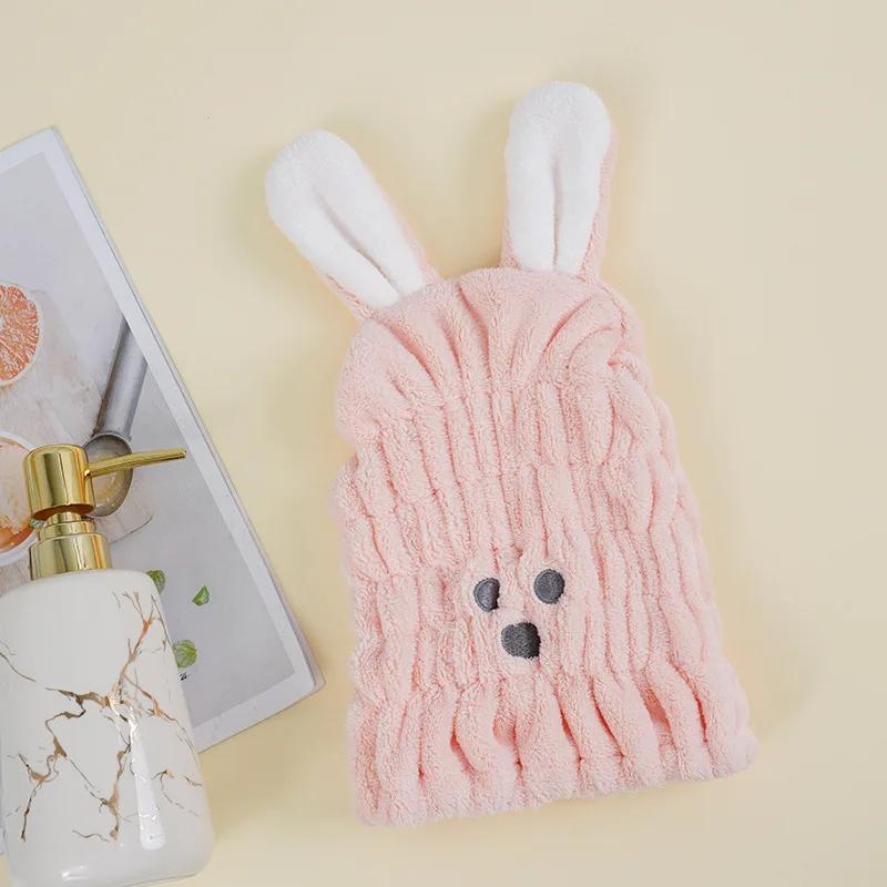 

Полотенце для сушки волос для детей девочек мягкое впитывающее детская шапочка для сушки волос детское полотенце для волос обертывание полотенца для головы обертывания для детей