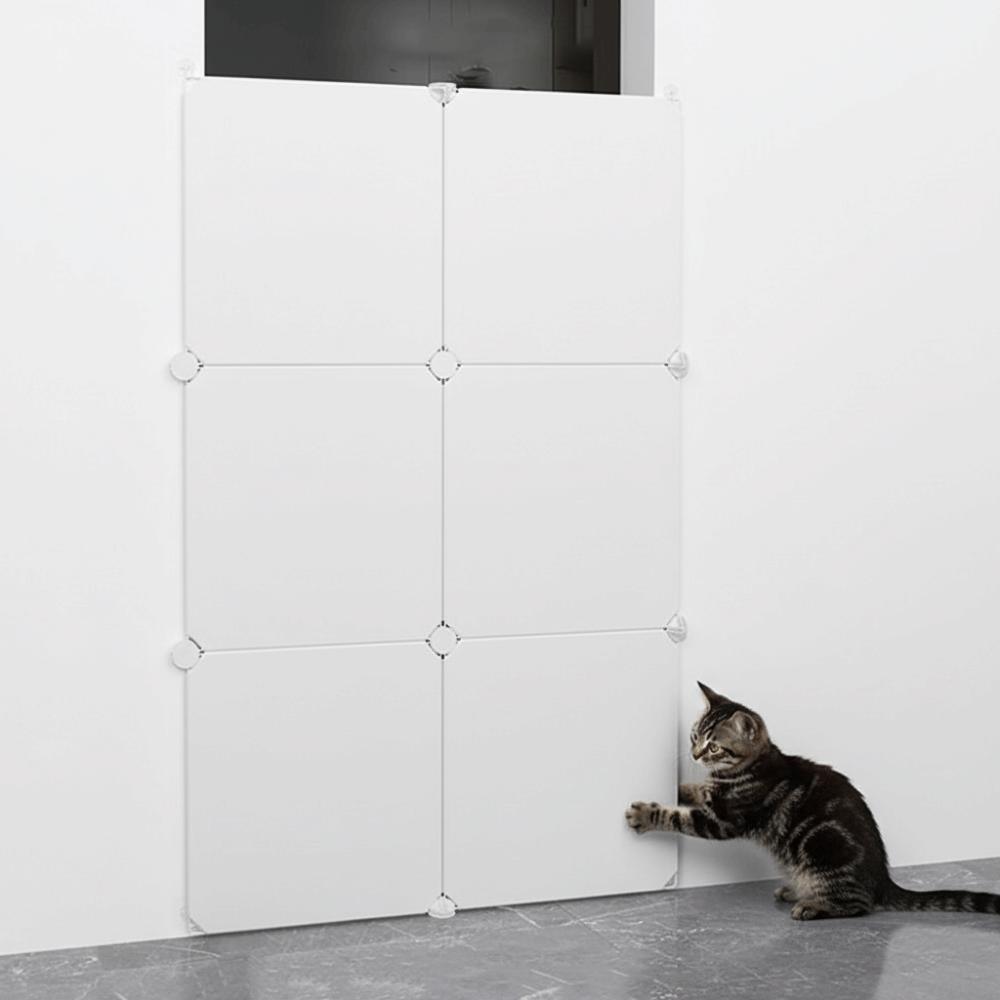 Reinforced Pet Safety Enclosure Anti-Escape Baby Safe Guard Door Child Barrier Fences Table Gap