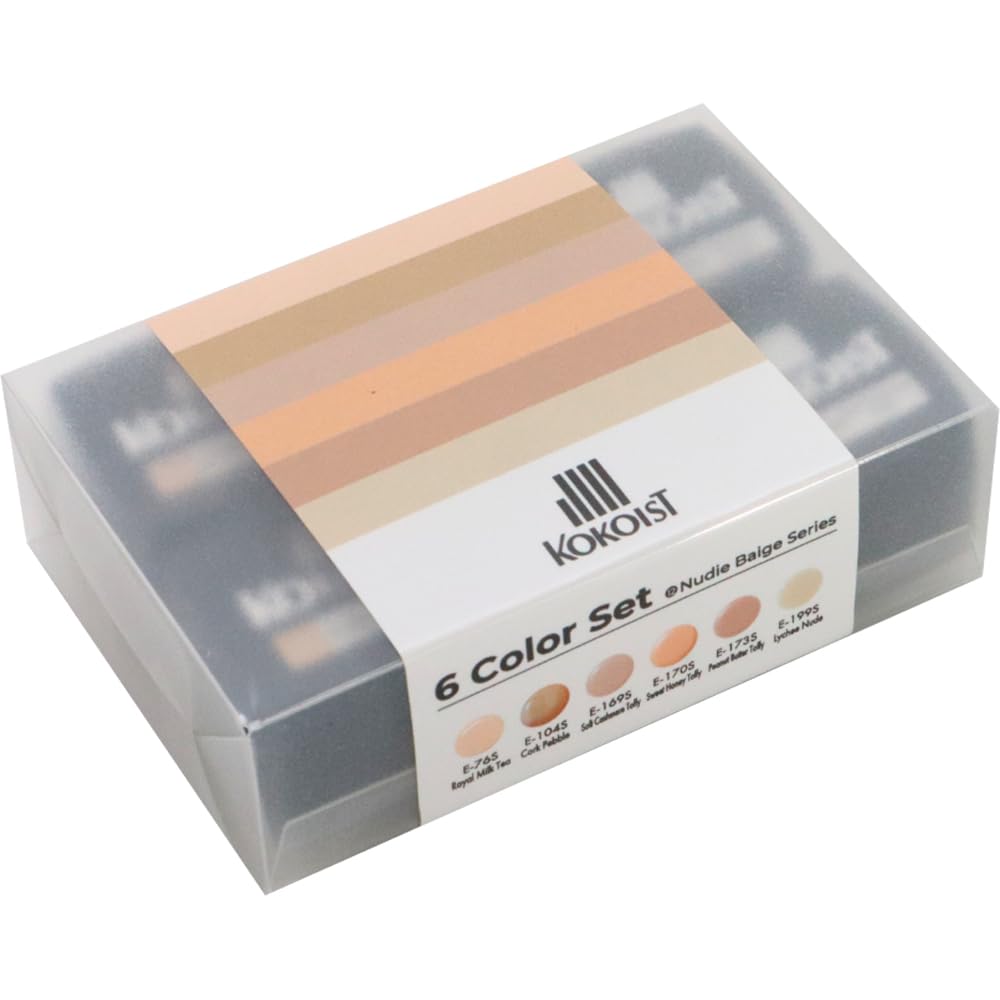 KOKOIST Color Gel Set Nudie Baige Series 6-Color (12 colors)