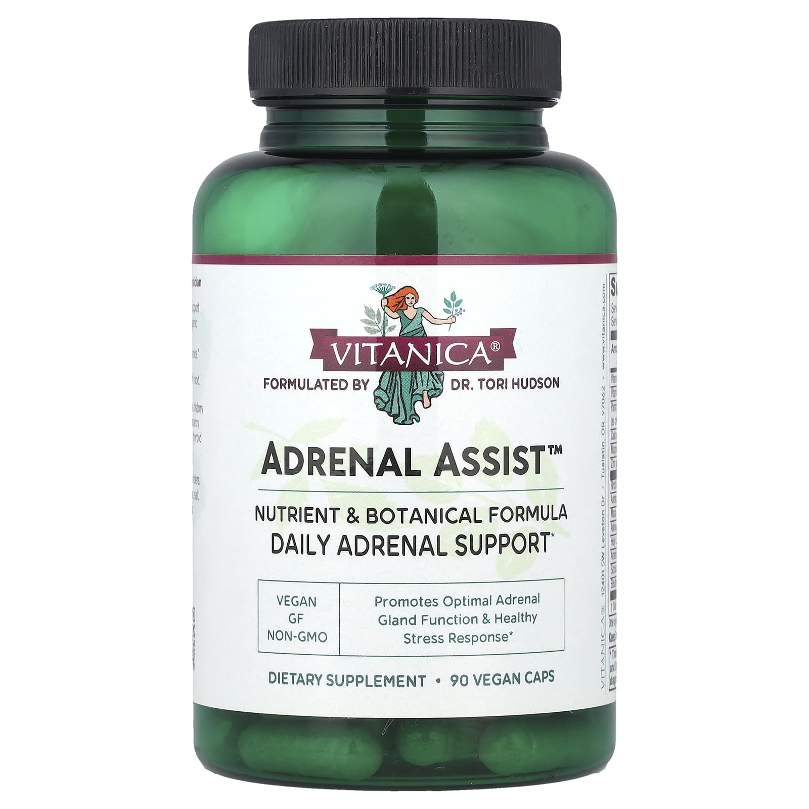 

Improve Adrenal Health, Support Adrenal Health, 90 Vegetable Capsules