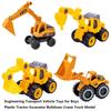 Drop Resistant Engineering Transport Vehicle Toys Plastic Simulation Diecast  for Boys