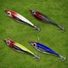 1-3PCS 10cm10g Luminous Wood Shrimp Bait Fishing Tackles Simulation Squid Hook Glow In the Dark Squid Jig Hooks Fishing Lures