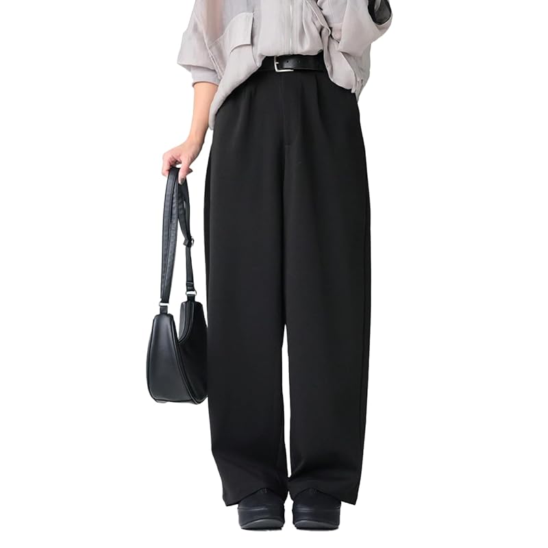 

[antiqua] [Antica] punch tack pants ladies bottoms PN-00556 Medium 05 black