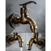 Faucet Sink Basin Single Cooler Mixer Tap, Multi-Functional Single-Headed for Washing Machine
