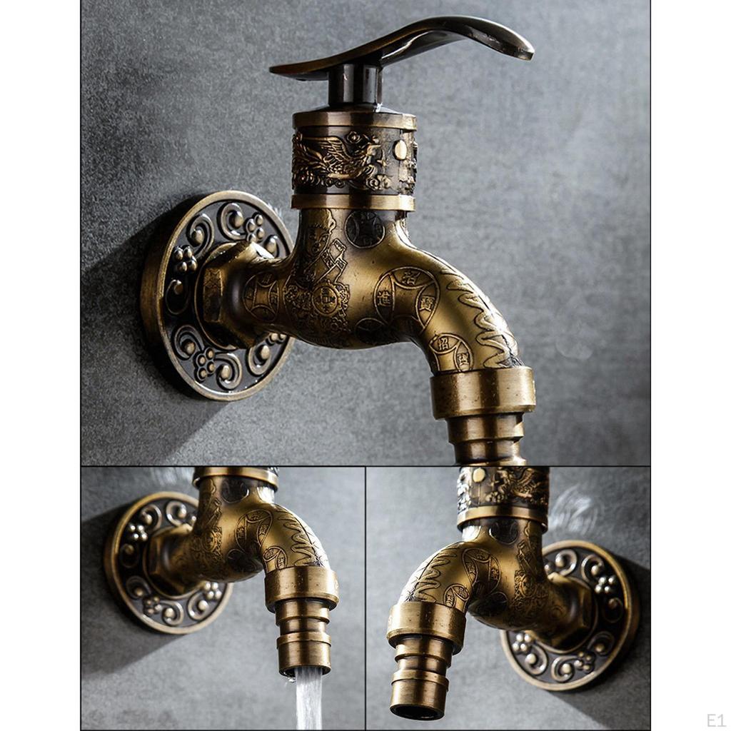 Faucet Sink Basin Single Cooler Mixer Tap, Multi-Functional Single-Headed for Washing Machine