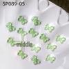 3D Jelly Bow Nail Art Decorations - Transparent and Versatile