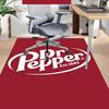 Dr Pepper Vintage Logo Carpet For Playroom Bedroom Living Room Sofa Home Decorkids Game Area Rug Nonslip Floor Mat