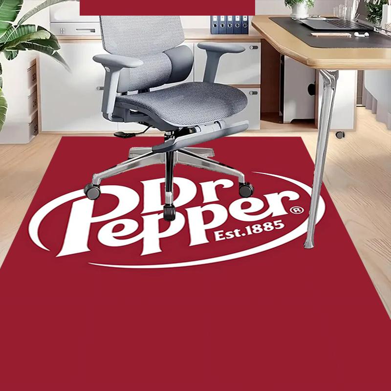 Dr Pepper Vintage Logo Carpet For Playroom Bedroom Living Room Sofa Home Decorkids Game Area Rug Nonslip Floor Mat