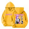 Women's Hooded Gradient Printed Long Sleeved Sweatshirt Loose Women's Sweatshirt  Sweatshirt