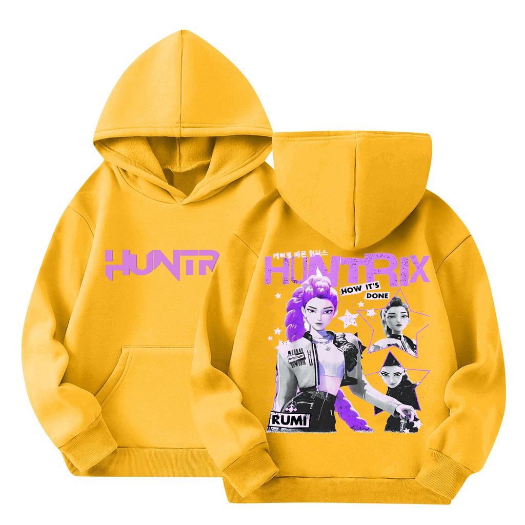 Women's Hooded Gradient Printed Long Sleeved Sweatshirt Loose Women's Sweatshirt  Sweatshirt