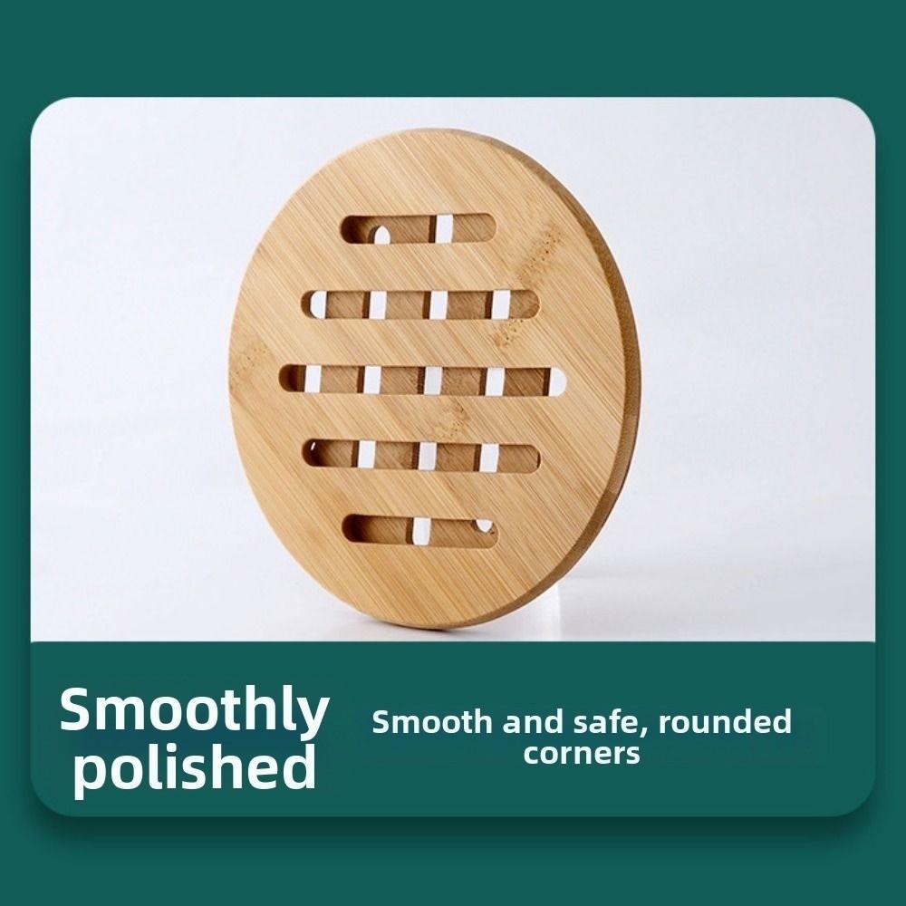 2Pcs Square/Round Heat Resistant Holder Japanese Style Drink Insulation Pad  Housewarming Gift