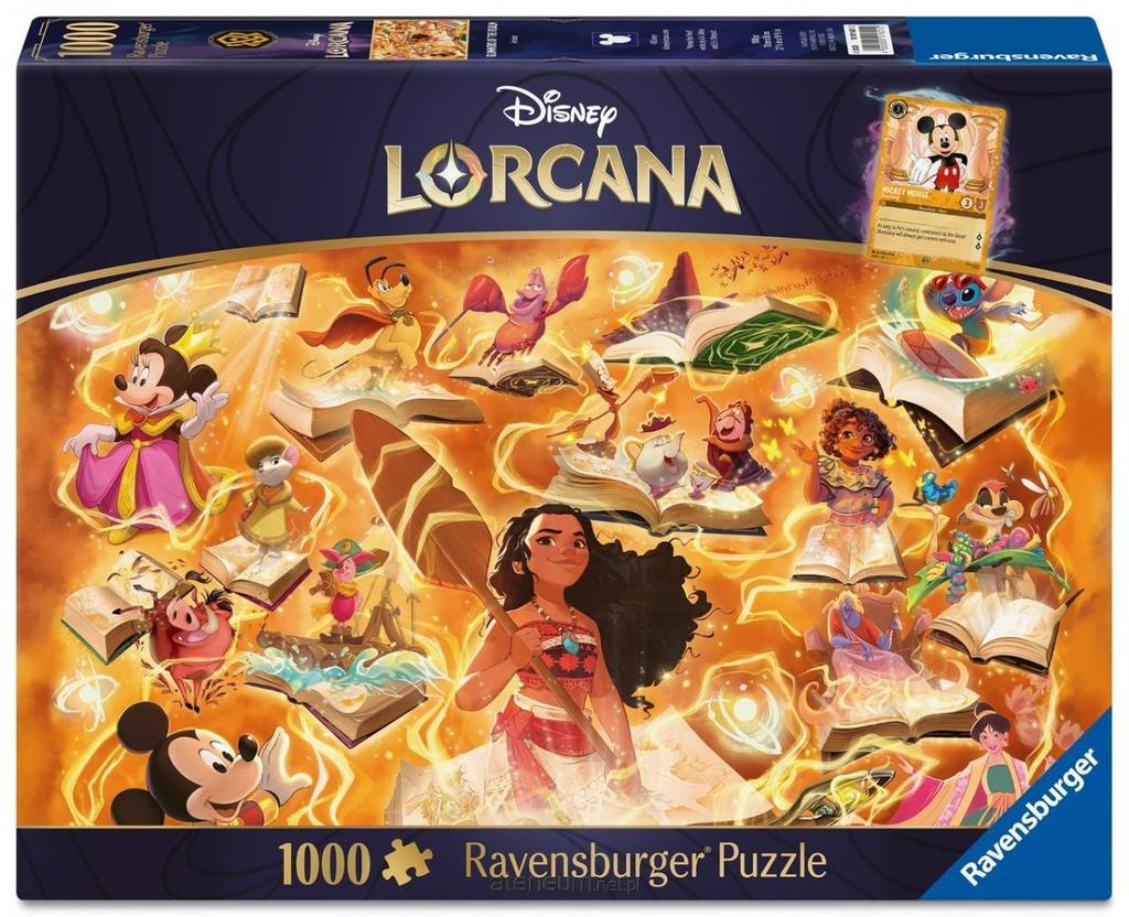 2D Puzzle: Disney Lorcana - Amber (1000 Pieces) Ravensburger