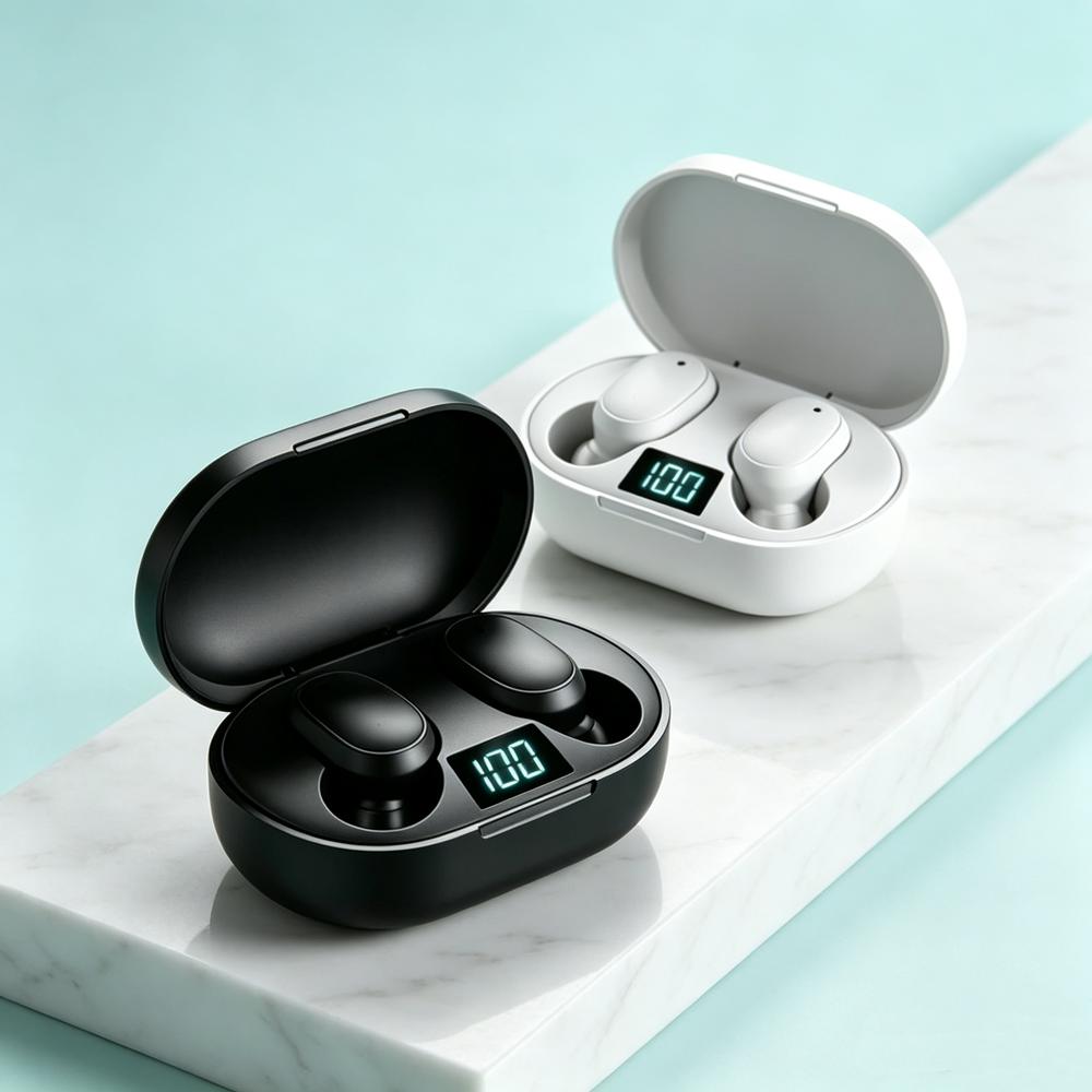 Xiaomi True Wireless Earbuds In-Ear Bluetooth Earphones Headphones For Noise Reduction Power Display Waterproof Touch Control With Mic