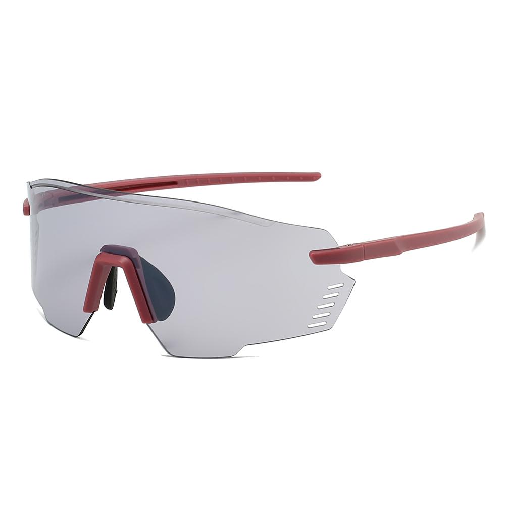 Rimless Oversized Sports Goggle Men  New in Wrapped Round Protective Cycling Sunglasses Women Outdoor Anti-UV Shades