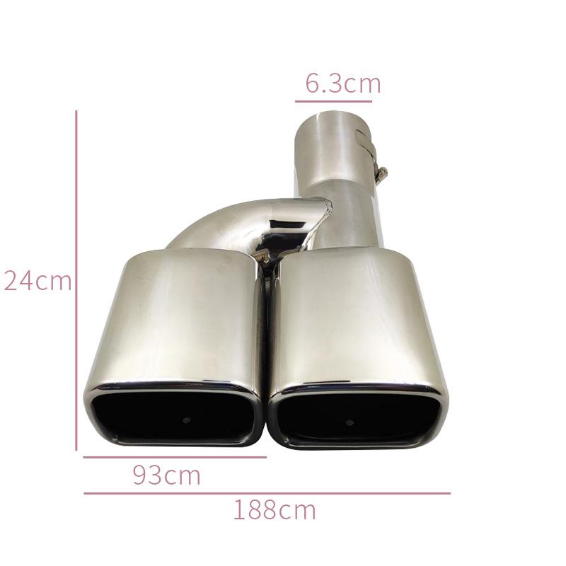 Stainless Steel Tailpipe for Toyota Noah/Voxy/Esquire 80 Series