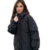 YJKDYK 2024 Winter Women's Outdoor Jacket Female Thicken Warm Hooded Cotton Jacket Women's Zipper Pocket Parkas Coats Tops