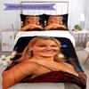 3pcs Helene Fischer Bedding Set Duvet Cover Closure Includes 1 Duvet Cover & 2 Pillowcases, Soft and Comfortable for All Seasons.