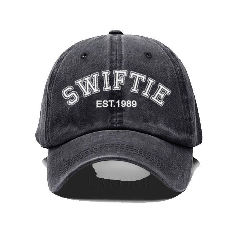 Taylor Swift 1989 Broderi Baseballcaps For Menn Kvinner Mote Vintage Myk Bomull Pappahatt Unisex Gaver Fra Fans