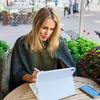 iPad Air 11 10th Gen Leather Keyboard Case with Magnetic Detachable Cover & Pen Slot
