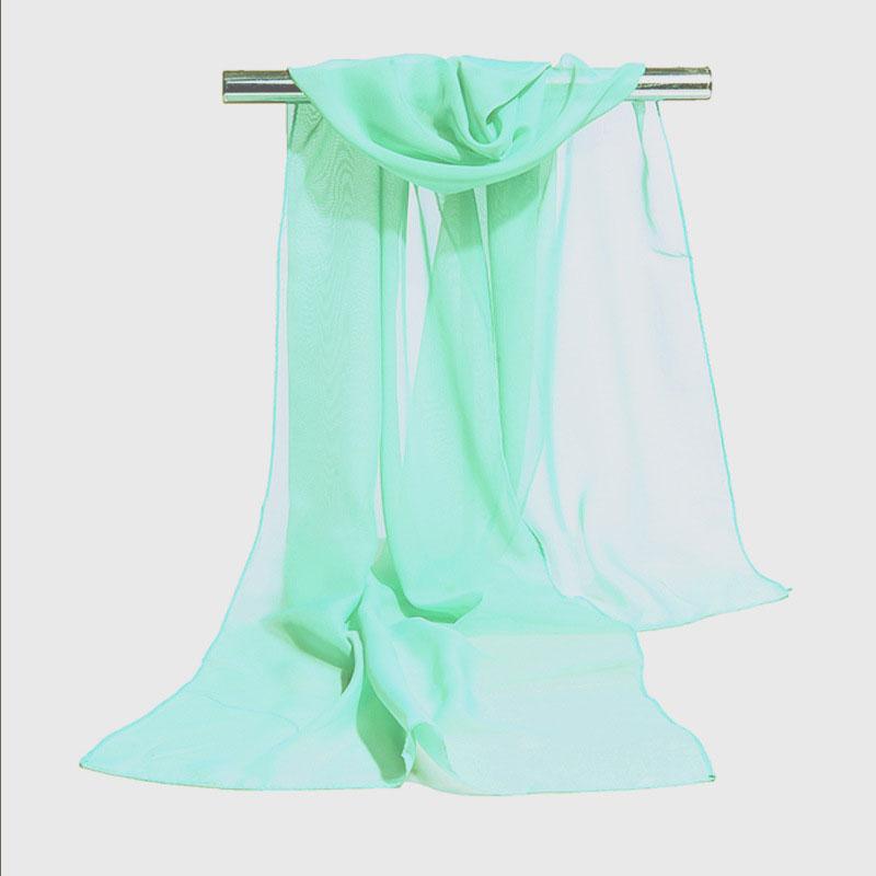 1Pc Solid Color Fashion Neck Protection Scarf Versatile Scarf Texture 160cm Shawl Long Scarf