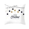 Merry Christmas Cute Elk Snowflake Print Pattern Cushion Cover Home Living Room Decor Throw Pillow Pillow Cover 45x45cm