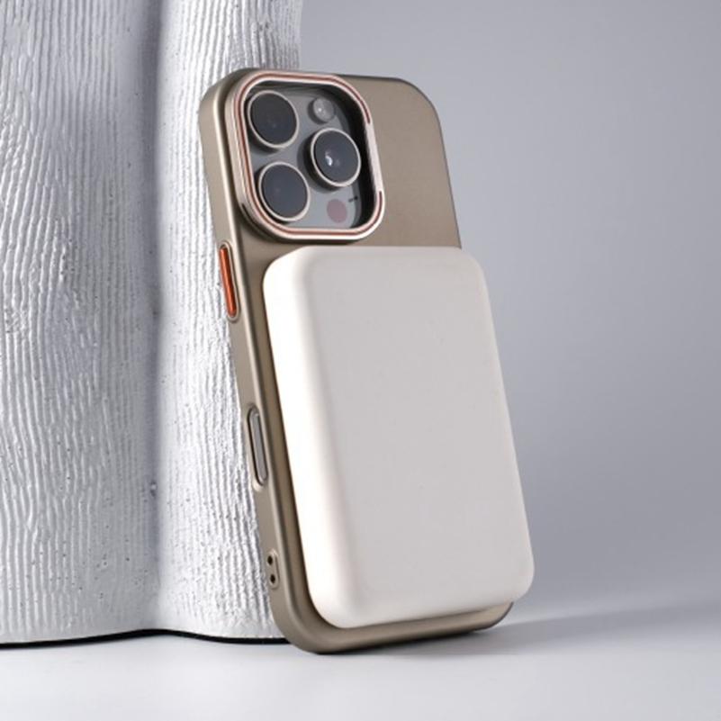 Matte for Magsafe Case for 16 17 Pro Max Air Flip Lens Protect Stand Holder Bracket Cover for 13 14 15 Pro Max