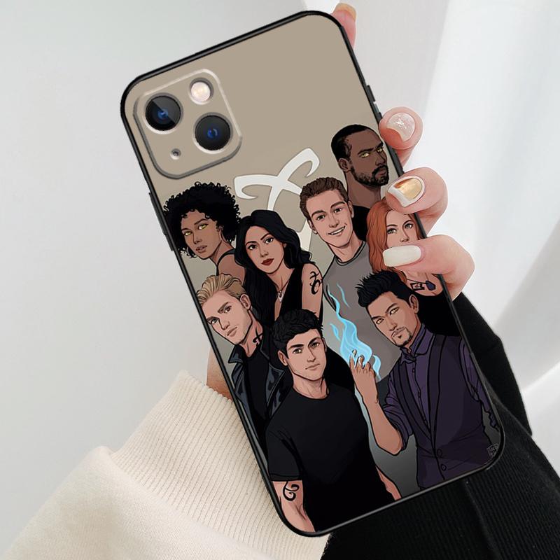 Shadowhunters Phone Case For iPhone 17 Pro Max 15 14 13 11 12 16 Pro Max mini 15 16 Plus 16e 17 Air Cover