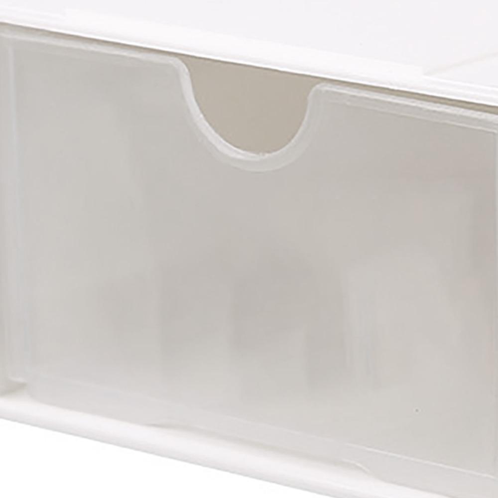 Clear Drawers Drawer Storage Box 3-Tier Design Plastic Drawer Container  Small Parts Organization