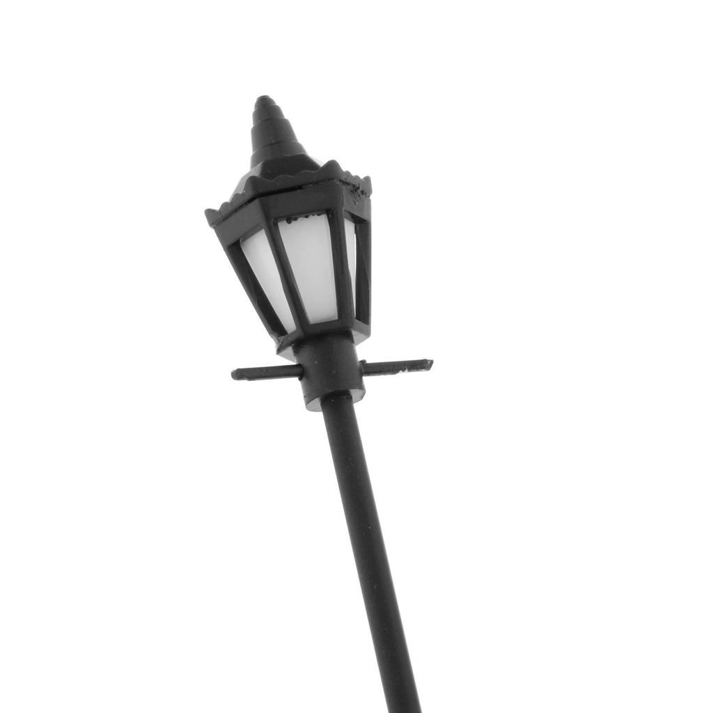 10pcs LED Street Light Railway Lamp 1100 HO Gauge Bright and Energy-Efficient