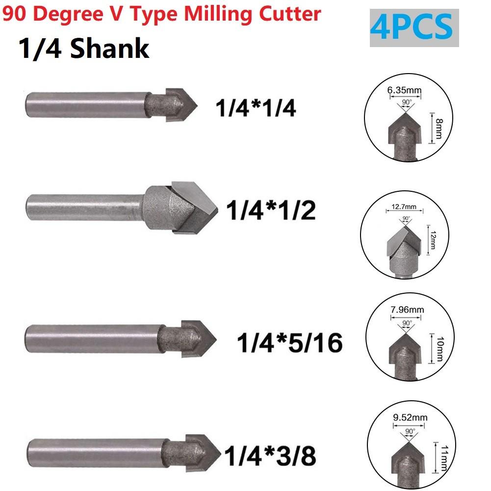 

Router Bits Drill Garden 1/4 Inch Shank Drill Bits