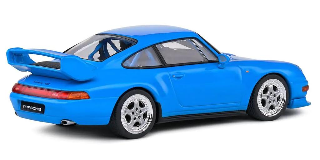 Kyosho Solido 1/43 Scale Porsche 993 RS Clubsport (Blue) Finished Product S4313801