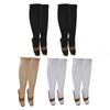 5 Pair High Compression Socks Breathable Moisture Absorption Stress Relief Pressure Socks for Running Outdoor Sports