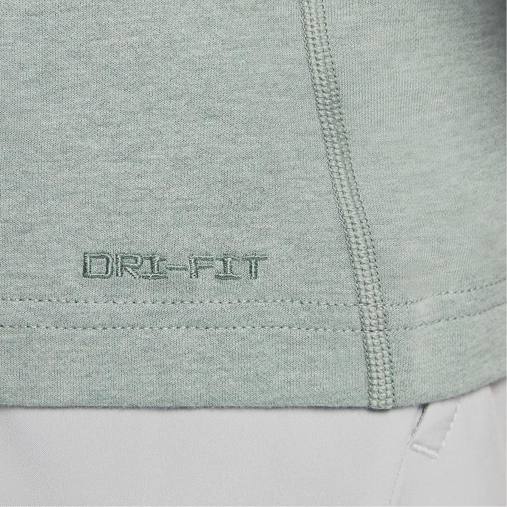 Nike Dri-FIT Primary Embroidered Logo Training Sweat-Wicking Comfortable Crew Neck Short Sleeve T-Shirt Men Tops Coastal-Blue DV9832-361