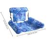 Foldable Inflatable Lounge Chair For Pool Beach And Lake With Thick Oxford Fabric And Leak Proof Valves Detail