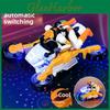 Future Soldier Light Up Transforming Motorcycle Toy For Boys With Rotating Music And Led Effects