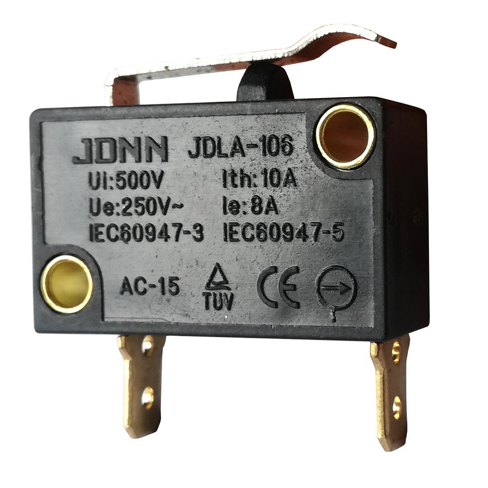 

JDNN JDLA-106 Electric Micro Switches Microswitch Long Lever Arm Bend long lever- чорний